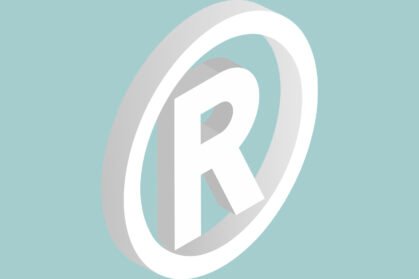 V19-Pla6 Vector image of trademark icon