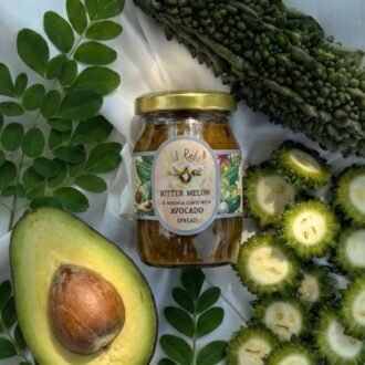 Bitter Gourd, Moringa Leaves & Avocado Spread